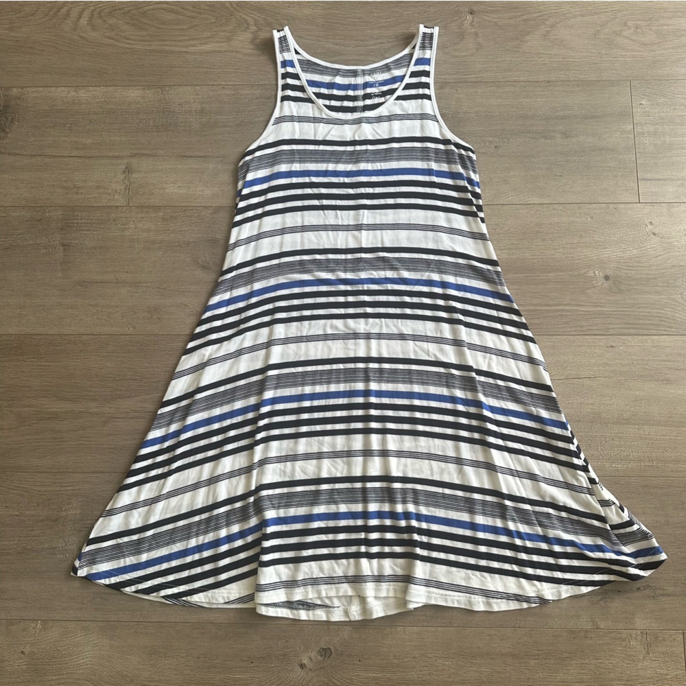 Gap Outlet Striped Sleeveless Dress - Blue and White - size XS